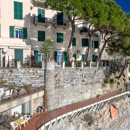 A Picco Sul Mare Con Piscina Regina Apartament Pieve Ligure