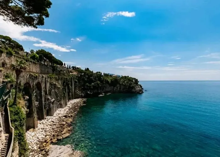 A Picco Sul Mare Con Piscina Regina Apartament *
